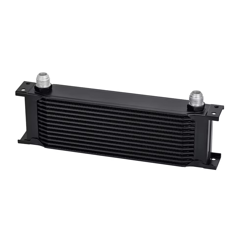 Raceday X-Series Universal Oil Cooler – 13 Row Plate & Fin (-10AN / -12AN)