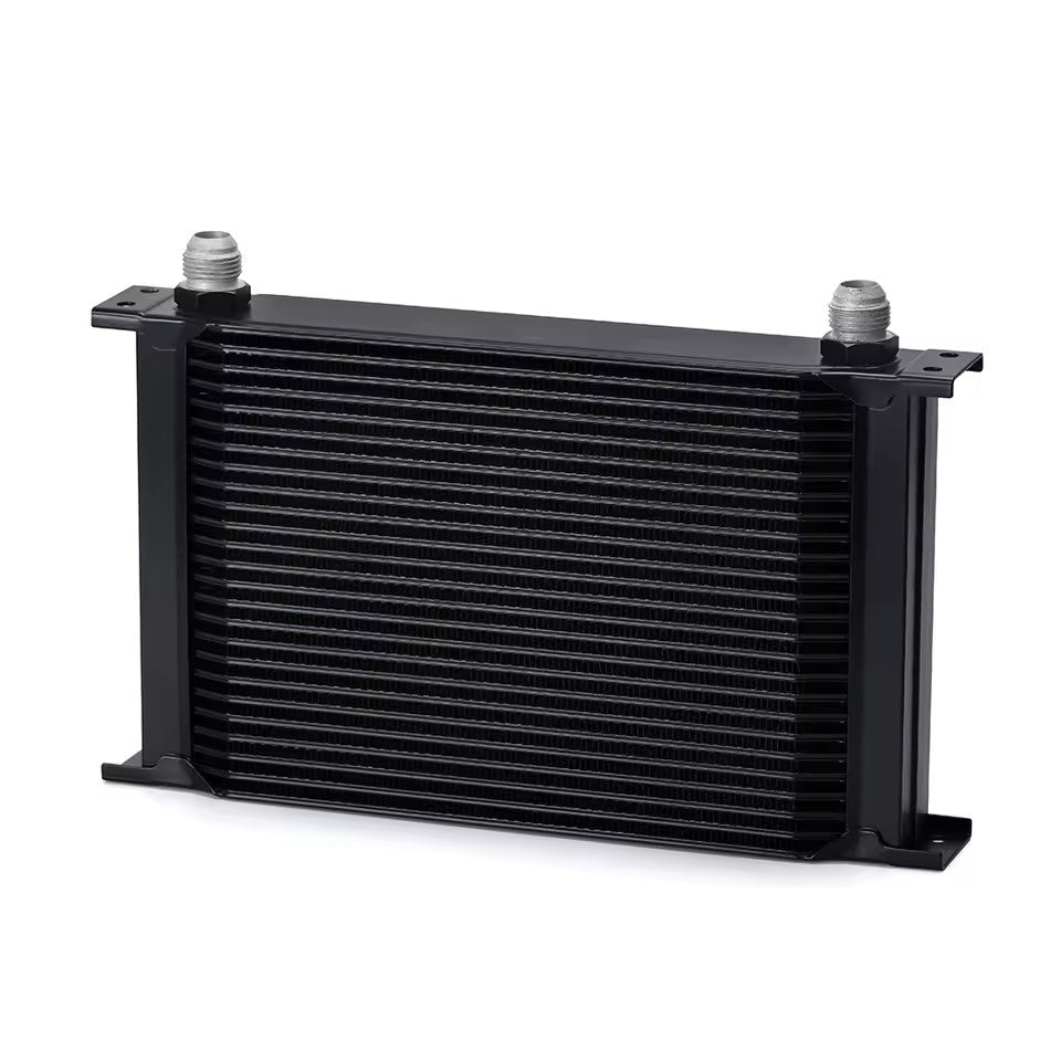 Raceday X-Series Universal Oil Cooler – 25 Row Plate & Fin (-10AN / -12AN)