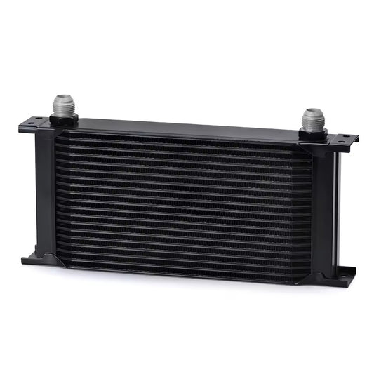 Raceday X-Series Universal Oil Cooler – 19 Row Plate & Fin (-10AN / -12AN)