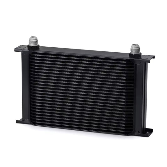 Raceday X-Series Universal Oil Cooler – 25 Row Plate & Fin (-10AN / -12AN)
